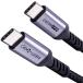USB 4 кабель 1m,SUMPK 240 W USB C кабель,40 Gbps высокая скорость данные . отправка,Thunderbolt 4,Thunderbold