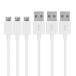  микро usb кабель 3m (3 шт. комплект ) POTRRCIUSUER Micro USB кабель [2.4A внезапный скорость зарядка *480Mbps высокая скорость данные вращение 