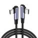 SZSL USB-C & USB-C кабель L знак type 0.5m 60W/3A внезапный скорость зарядка /USB2.0 стандарт / PD соответствует C to C кабель nai