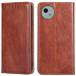 for AQUOS Wish 4 кейс блокнот type for Aquos wish4 SH-52E покрытие покрытие XJUN сверху товар высококлассный PU кожа ширина класть старт 