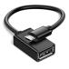 SZSL OTG кабель USB2.0 ho -тактный изменение адаптер micro USB мужской -USB A женский персональный компьютер подключение USB диск, клавиатура, мышь,