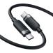 toocki USB C кабель 1M 60W силикон материалы черный PD/QC внезапный скорость зарядка модель C.. нет разъединение предотвращение зарядка кабельная стяжка имеется i