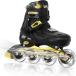 Nattork роликовые коньки детский ролик skate настройка возможность Kids люминесценция выносливость тихий звук начинающий предназначенный мужчина женщина совместного пользования Kids детский Junior [ чёрный ..