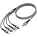 SIQIWO мульти- USB C кабель внезапный скорость зарядка [1.2M/2 упаковка ] QC 3.0(3A) USB C сплиттер кабель 4 in 1.