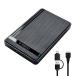 MEIKEMAN HDD/SSD Case вне есть чёрный . жесткий диск кейс 2.5 дюймовый 5Gbps высокая скорость пересылка скорость Type C/USB3.0 hot swa