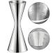 YUXIKIS Major cup 60/90ml, мерная емкость,jiga- cup, шкала . имеется коктейль количество кубок, виски измерение, в одном корпусе 304 нержавеющая сталь сталь, балка te