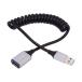 NFHK кабель USB 3.0 модель A мужской - USB3.0 A женский стрейч пружина кабель 100cm удлинение 5Gbps диск 