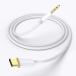 EKVUVKE AUX кабель модель C 1.2M Type-C 3.5mm кабель [16Bit/48KHz][HIFI качество звука ][DAC установка ][SN