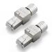 VCELINK CAT7 RJ45 коннектор давление надеты не необходимо 2 штук свинец сплав защита имеется tool свободный позолоченный LAN коннектор 10Gbps 22~2