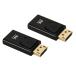 YFFSFDC DisplayPort to HDMI DP to HDMI кабель адаптер [2 штук входит ] 4K@30HZ DP - HDMI изменение a