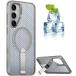 YUZOR for Galaxy S25 Plus кейс охлаждающий .. сетка смартфон кейс Qi зарядка подставка имеется Samsung S25 Plu