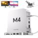 PULWTOP 9 in 1 USB C ступица Mac Mini M4/ M4 Pro 2024 для do King стойка M.2 SSD слот есть,