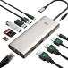 usbdo King стойка type-c ступица hdmi повышение usb-c hubdo King стойка 3 экран мощность мульти- монитор hdmi