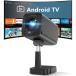 [2026 новейший Android TV & установка электрический Focus & автоматика шт. форма корректировка ]25000LM проектор потолок .. эластичный тип подставка имеется полный HD1080