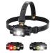 Wurkkos HD50 Led передняя фара заряжающийся высокая яркость 4000 люмен 293 метров белый & красный f Lad &amp; подвижный светильник, регулировка угла возможность,IP6