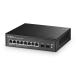10 порт 2.5G переключатель,2x10G SFP+ порт,8x2.5G Base-T порт (100/1000Mbps сменный ), металлический вентилятор отсутствует не управление type B