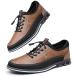  мужской кожа casual оксфорды мокасины driving офис ходьба Loafer гонки выше туфли без застежки бизнес Brown 25.0 cm
