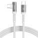 toocki usb c кабель 2M L знак модель c L type typec cable 60W PD соответствует 3A внезапный скорость зарядка cable нейлон плетеный Qui