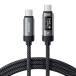 [2026 новинка ]toocki usb c кабель 240W 1M PD3.1 напряжение электрический ток отображать. OLED мощность отображать имеется модель C- модель C внезапный скорость зарядка ca