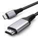 USB C to HDMI кабель 4K@30Hz 2M, супер высокая четкость UHD USB Type-C to HDMI 2.0 кабель,Thunderbo