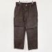  No-brand двойной колено painter's pants Duck брюки Zip fly Brown б/у одежда 