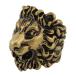  Gucci лев head кольцо metal унисекс Vintage Gold цвет GUCCI б/у [ одежда * мелкие вещи ]