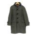  Burberry проверка полупальто "даффл коут" мужской серый BURBERRY б/у [ одежда * мелкие вещи ]
