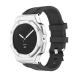 �������� galaxy watch 8 Classic 46mm �o���h �V���o�[ �e�����X�P�[�X ��̌^�����p �o���h �u���b�N�J�o�[�o���h �v���[���g ���U�[ �����Y galaxy watch 8 4