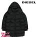  дизель DIESEL с хлопком пальто мужской задний принт переключатель с капюшоном .W-RUSSELL-LONG-PAD