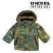  дизель Kids DIESEL KID пуховик baby Boy обратная сторона боа с капюшоном . камуфляж -ju рисунок детская одежда детская одежда мужчина JULLOB-US