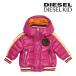  дизель Kids DIESEL KID пуховик baby Boy с капюшоном . Brave man нашивка детская одежда детская одежда мужчина JULLAB-US