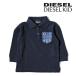  дизель Kids DIESEL KID рубашка-поло с длинным рукавом baby Boy Denim карман акцент длинный Polo детская одежда детская одежда мужчина THEOB
