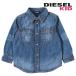  дизель Kids DIESEL KID длинный рукав Denim рубашка baby Boy woshu обработка свет вес CFREDIB