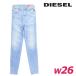  дизель DIESEL джинсы Denim брюки женский Vintage woshu обработка стрейч super обтягивающий 1984-SLANDY-HIGH