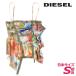  дизель DIESEL топ женский общий рисунок принт asimeto Lee дизайн T-ANTUR-PRINT