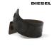 ディーゼル DIESEL レザーブレスレット メンズ レディース 男女兼用 ヴィンテージクラック加工 牛革 本革 ロゴプリント A-SIGLIA