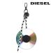 ディーゼル DIESEL キーホルダー バッグチャーム メンズ レディース 男女兼用 コンパクトディスク CD 編み込みパラコード K-CDBIG