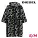  дизель DIESEL с капюшоном . купальный халат мужской женский для мужчин и женщин Logo общий рисунок хлопок HL1291