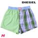  дизель DIESEL брюки нижнее белье нижний одежда мужской талия резина в клетку переключатель трусы UUBX-STARK