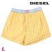  дизель DIESEL брюки нижнее белье нижний одежда мужской талия резина в клетку переключатель хлопок трусы UUBX-STARK