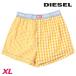  дизель DIESEL брюки нижнее белье нижний одежда мужской талия резина в клетку переключатель хлопок трусы UUBX-STARK