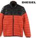 ディーゼル DIESEL ライトダウンジャケット メンズ バイカラー JAIMEE