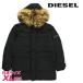  дизель DIESEL с хлопком жакет пальто мужской искусственный мех капот W-JORG-NW