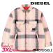  дизель DIESEL с хлопком жакет мужской двусторонний вафля стеганое полотно J-PETTER