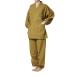  for women jinbei mustard Karashi Samue . month woman ... small .. woven 38-7930 S/M/L/LL (M)