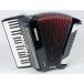  black musical instruments * sound equipment HOHNER( horn na-) Bravo III/120 accordion 