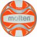 Molten Beach Volleyball - 5, White/Orange/Silver by Molten