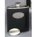 6 ounce stainless steel steel flask sculpture plate 