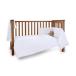 Clair de Lune Dimple Cot/ Cot Bed Quilt/ Bumper and Sheet Set (3 Pieces, Wh