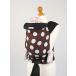 Palm and Pond Soft Mei Tai Baby Carrier Sling - Brown/Blue Spot by Palm&amp;Pon